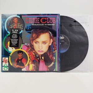Culture Club Colour by Numbers Vinyl Record 1983 AL-39107 Epic/Virgin New Wave